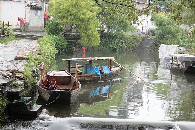 Chinese Ancient Village LiKeng (婺源.李坑) in Wuyuan county, China